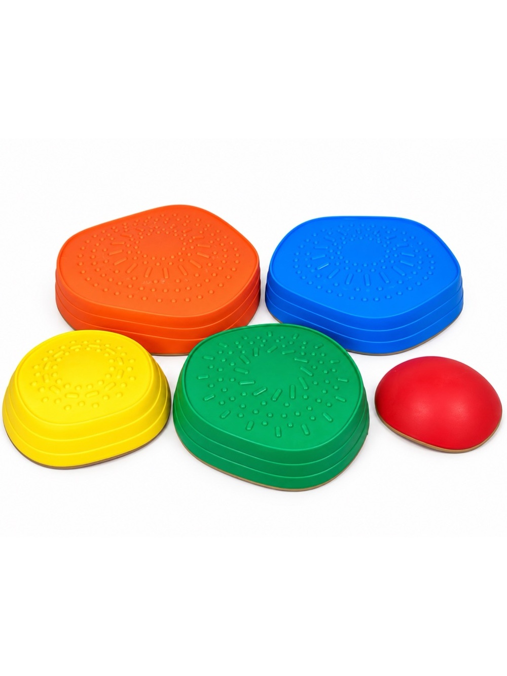Kids 5-Piece Balance Stepping Stones Indoor Outdoor Obstacle Course Set